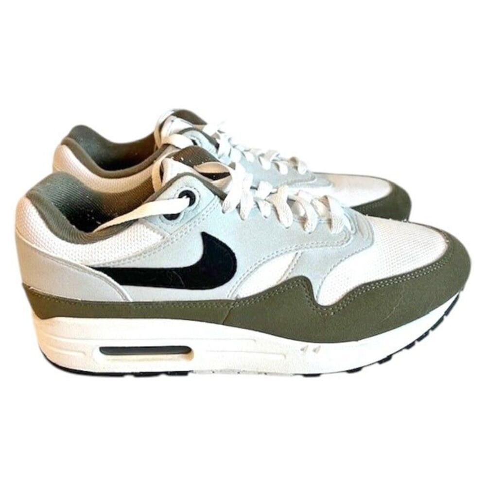 Nike Air Max 1 White Black Pure Platinum FD9082-102 Size 7.5 mens